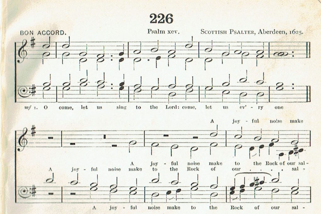 Bon Accord - Scottish psalm tune from the seventeenth century